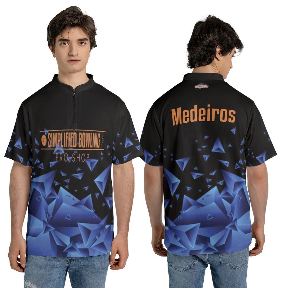 Simplified Bowling Blue Diamond - Medeiros