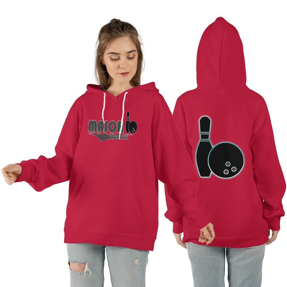 Major Bowling Hoodie RED