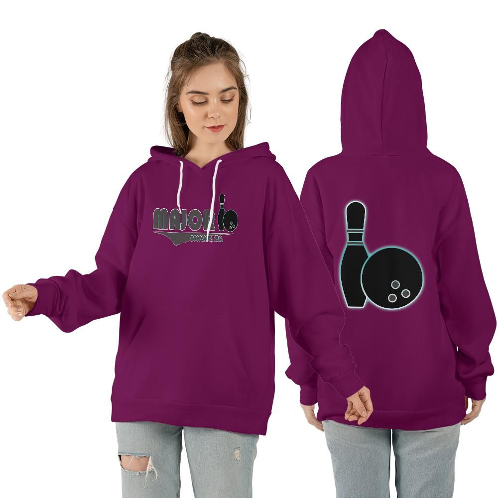 Major Bowling Hoodie MAROON
