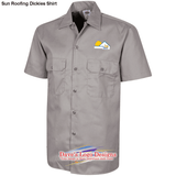 Sun Roofing Dickies Shirt - Silver Grey / S