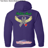 Team DeLila - DeLila’s Bread Youth Hoodie - Purple / YS -