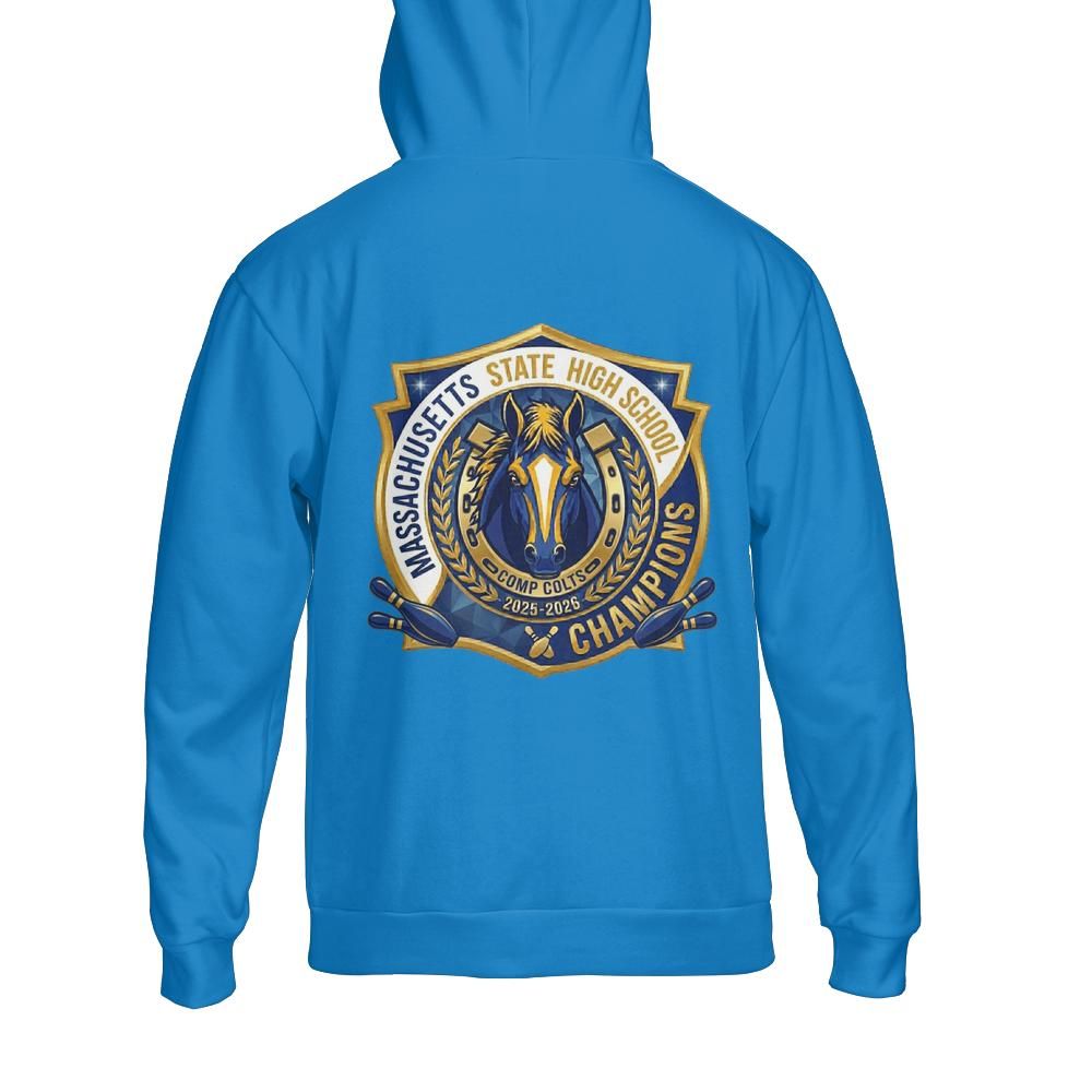 Chicopee Comp State Champs Bowling Hoodie