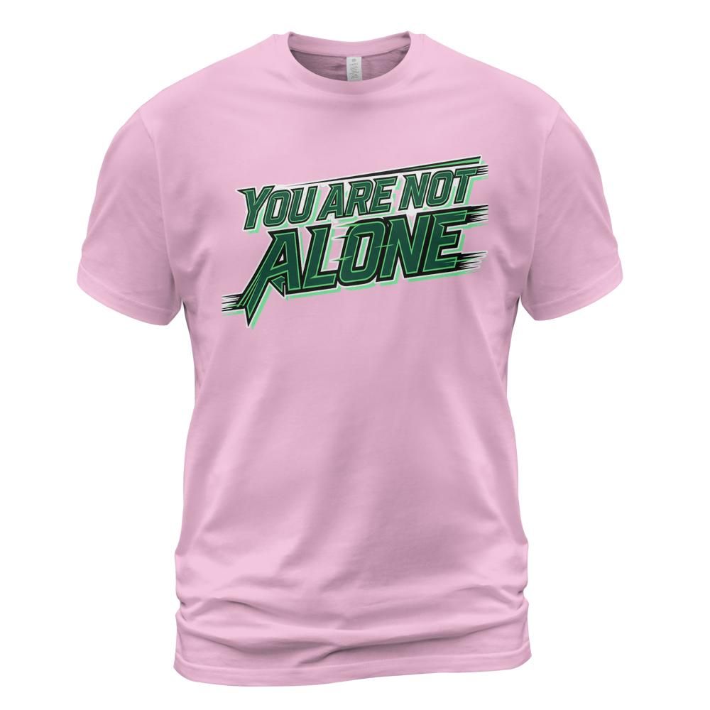 Never Alone 2026 Sponsor List Tee