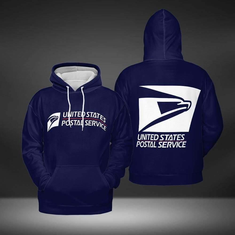 Clothing Usps Hoodie Uniform Postal Work Sweatshirt USA 2025