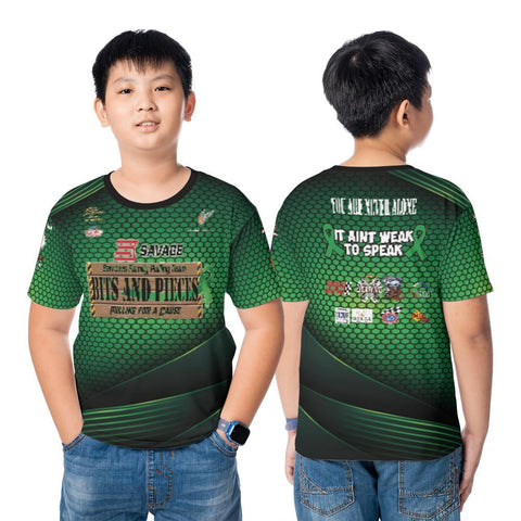 Bit's and Pieces Crew Jersey Replica T-Shirt YOUTH