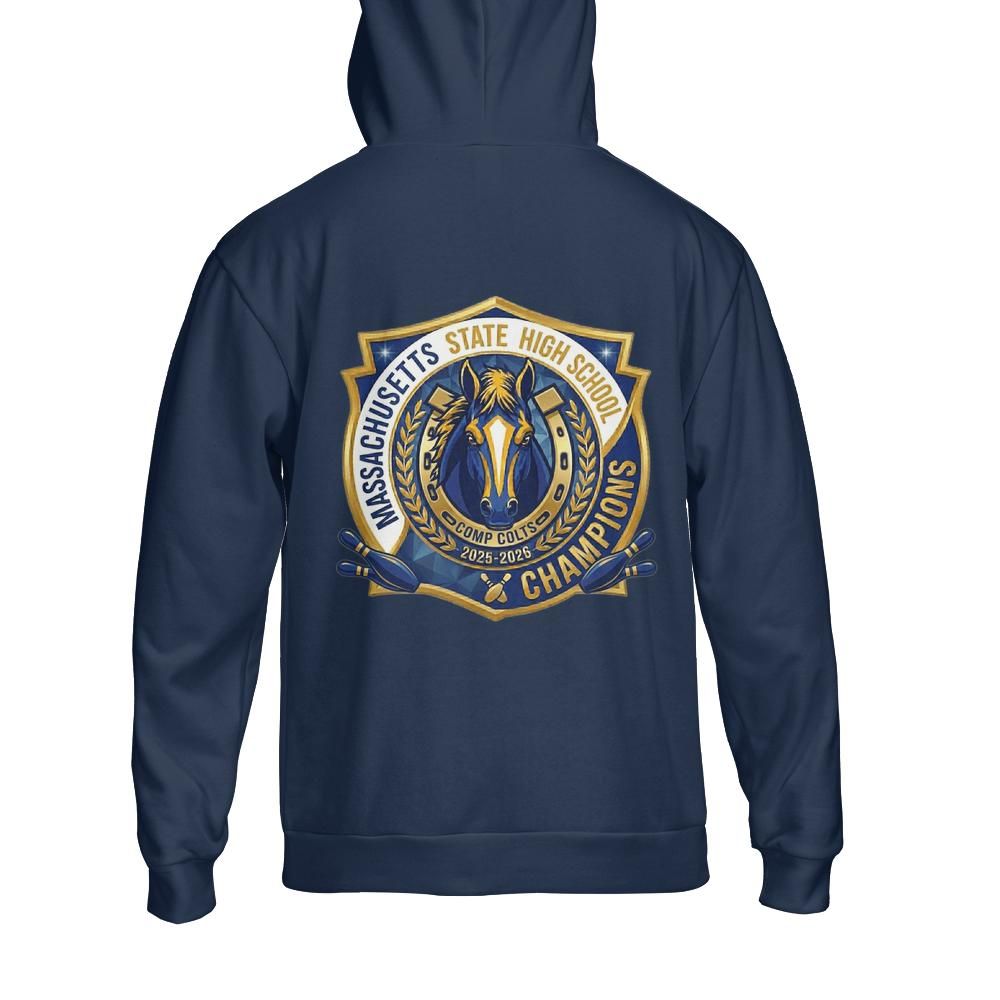 Chicopee Comp State Champs Bowling Hoodie