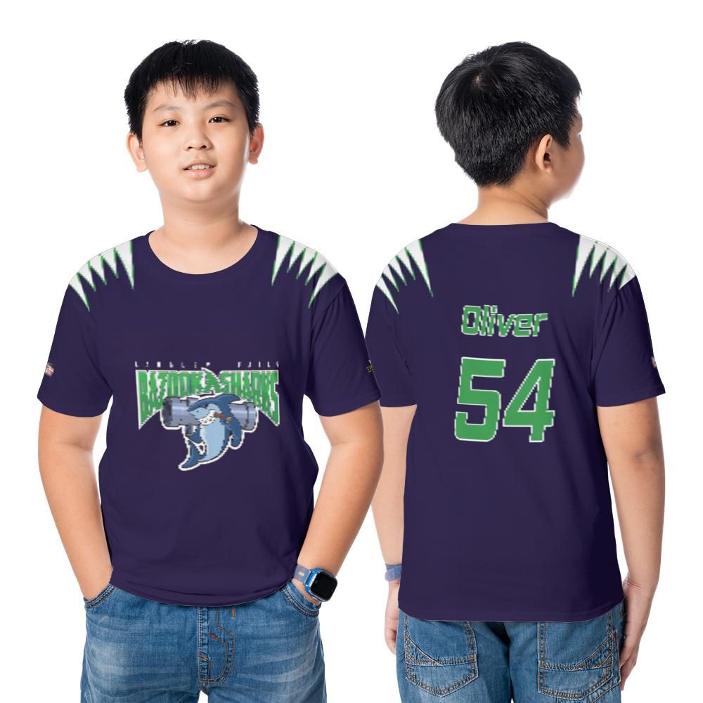 Bazooka Sharks Shirt - KIDS - Oliver (54)