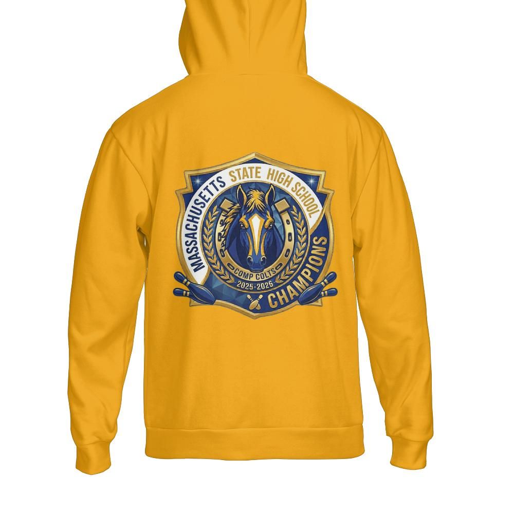 Chicopee Comp State Champs Bowling Hoodie
