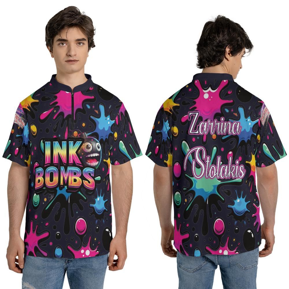 Ink Bomb Jersey - Zarrina Stolakis