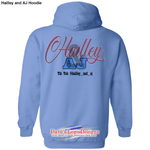 Hailley and AJ Hoodie - Carolina Blue / S - Sweatshirts