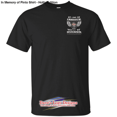 In Memory of Pinto Shirt - Hollie Edition - Black / S - 