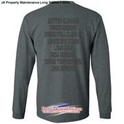 JA Property Maintenance Long Sleeve T-Shirt - T-Shirts