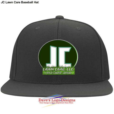 JC Lawn Care Baseball Hat - Dark Grey / S/M - Hats