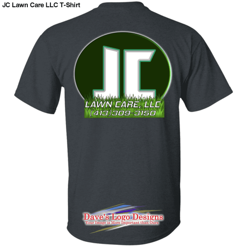 JC Lawn Care LLC T-Shirt - Dark Heather / S - T-Shirts