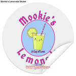 Mookie’s Lemonade Sticker - White / S - Accessories