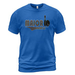 Major Bowling T-Shirt ROYAL BLUE