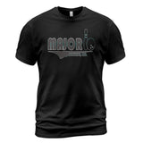 Major Bowling T-Shirt BLACK