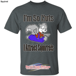 Squirrel - Dark Heather / S - T-Shirts