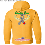 Team DeLila - DeLila’s Bread Youth Hoodie - Gold / YS - 