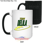 Team DeLila Magic Mug - 15oz - White / One Size - Drinkware