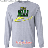 Team Delila Youth Long Sleeve Shirt - Sport Grey / YS - 