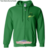 Team DeLila Zip Up Hoodie - Irish Green / S - Sweatshirts