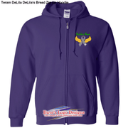 Teram DeLila DeLila’s Bread Zip Up Hoodie - Purple / S - 