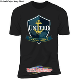 United Cajun Navy Shirt - Black / S - T-Shirts