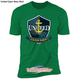 United Cajun Navy Shirt - Kelly Green / S - T-Shirts