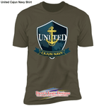 United Cajun Navy Shirt - Military Green / S - T-Shirts