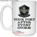 United Cajun Navy - Your Port 15oz Mug - White / One Size - 